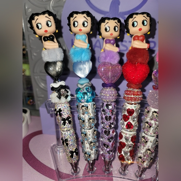 Betty Boop Figure Bling Pens-Choose your Color, priced individually - Picture 16 of 16